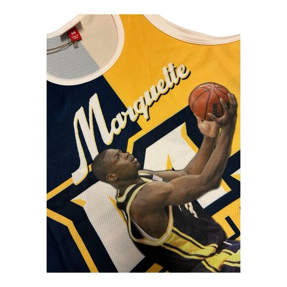 Mitchell & Ness Dwyane Wade Marquette  Basketball Jersey Medium $85 - Picture 6 of 9